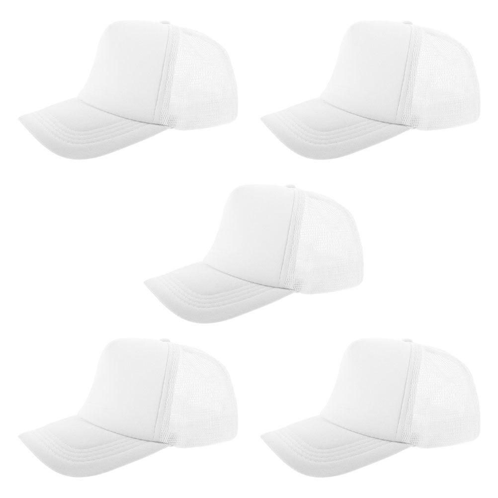 5 шт. пустых бейсболок из сетч – обзор и цена Hat Sublimation Blank